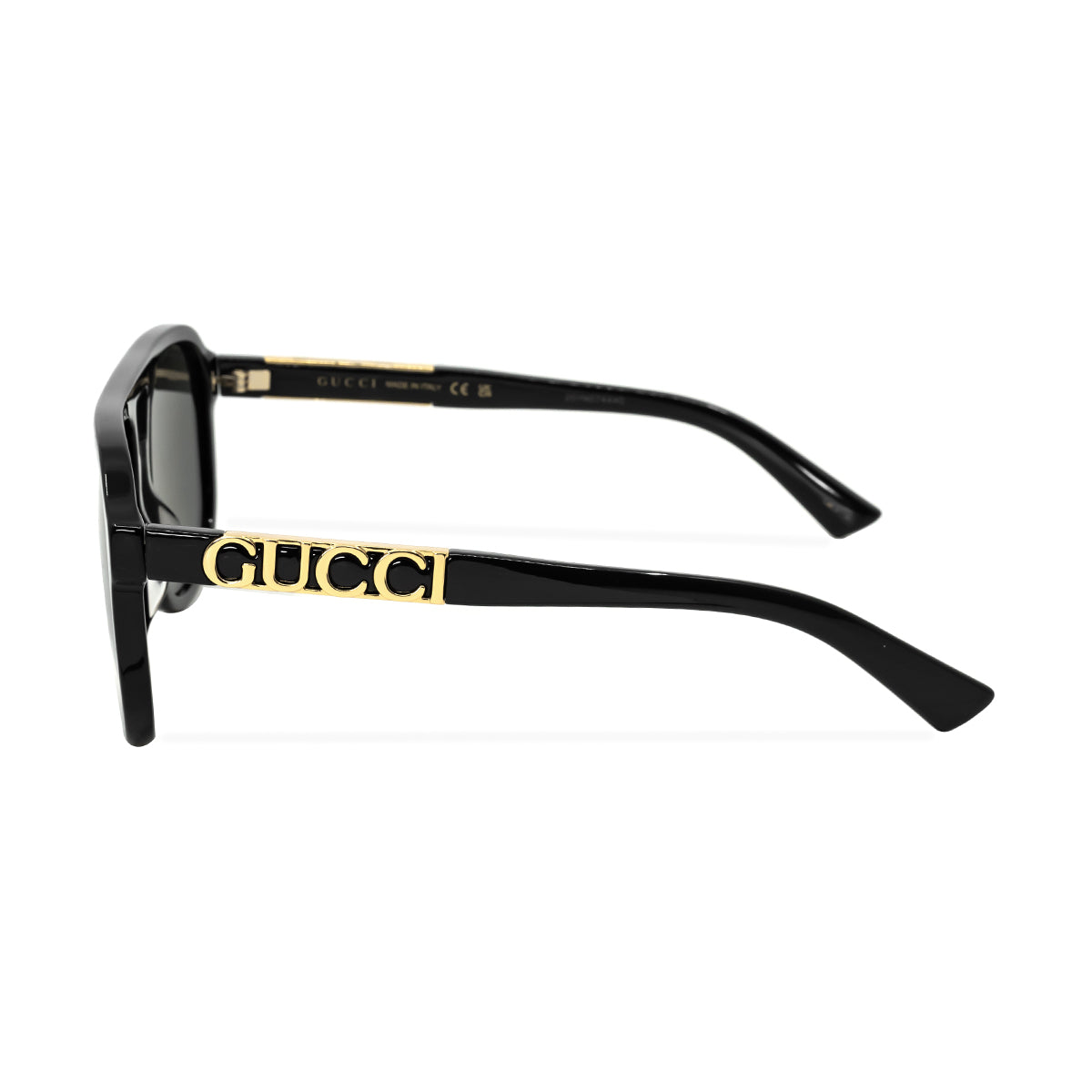 Gucci Sunglasses - black/black/grey/black - Zalando.co.uk